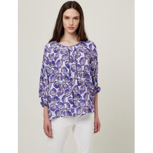 Blouse Van Peter Hahn paars