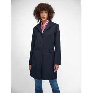 Lang vest revers­kraag Van Peter Hahn blauw
