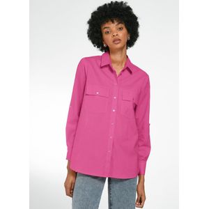 Blouse 100% katoen Van Peter Hahn pink