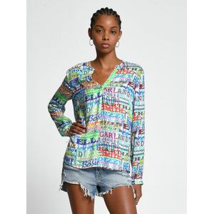 Blouse zonder sluiting Van FLUFFY EARS blauw