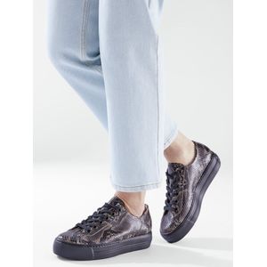 Sneakers kalfslakleer Van Paul Green zwart