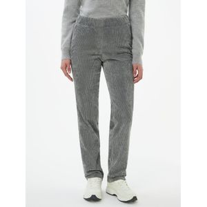 Straight Fit-cordbroek steekzakken Van DAY.LIKE grijs