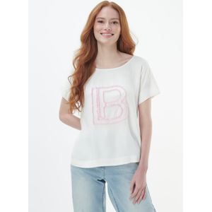 Shirt ronde hals Van Laura Biagiotti Roma wit