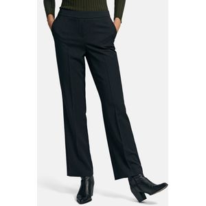 Broek pasvorm Cornelia Van Peter Hahn zwart