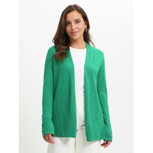 Vest model Caro lange mouwen Van Peter Hahn groen