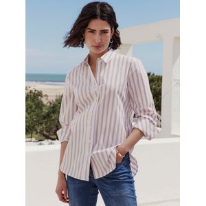 Blouse 100% katoen Van Peter Hahn wit