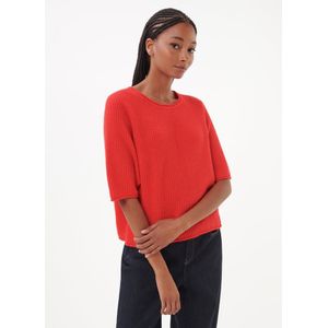 Trui ronde hals Van include rood