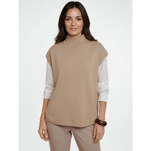 Sweatervest Van Peter Hahn beige