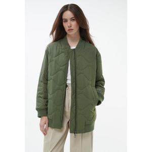 Gewatteerde blouson Van Peter Hahn groen