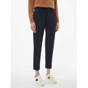 Enkellange broek Van Peter Hahn blauw