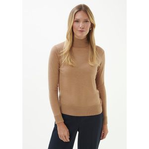 Trui ronde hals Van Peter Hahn bruin