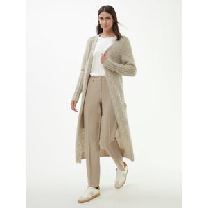 Gebreide mantel Van DAY.LIKE beige