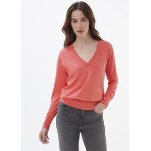 Trui V-hals Van Peter Hahn rood