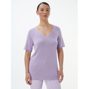 Trui V-hals Van Emilia Lay paars
