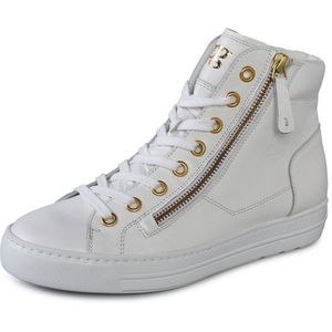 Enkelhoge sneakers rits Van Paul Green wit