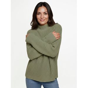 trui een hoge Van Peter Hahn groen