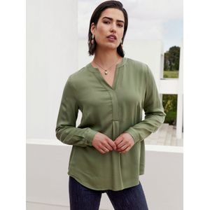 Blouse Van Peter Hahn groen