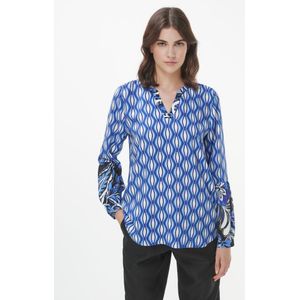 Blouse Van Peter Hahn blauw