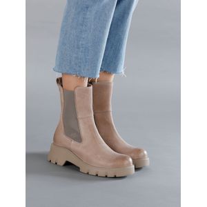 Laarsjes ritssluiting Van Paul Green beige