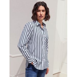 Blouse 100% katoen Van Peter Hahn wit