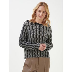 Trui ronde hals Van Betty Barclay zwart