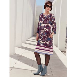 Jurk ronde hals Van Peter Hahn paars