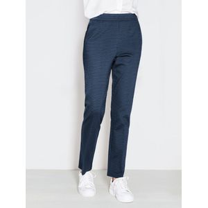 Broek smalle pijpen Van Peter Hahn blauw