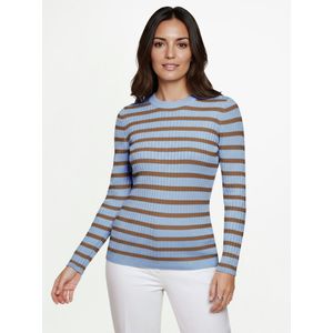 Trui ronde hals Van Peter Hahn blauw