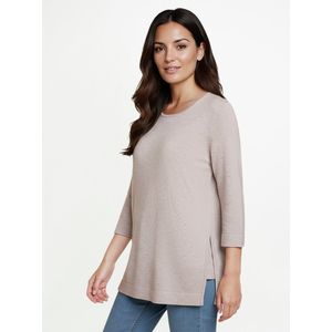 Lange trui Van Peter Hahn beige