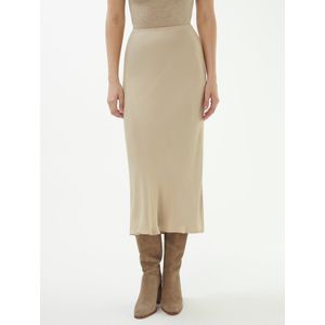 Rok Vesatie3 Van BOSS beige