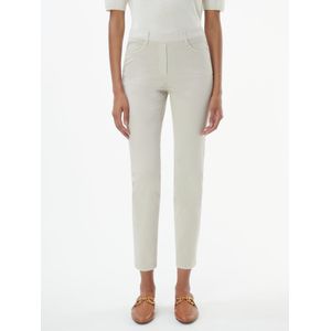 Enkellange broek Van Peter Hahn beige