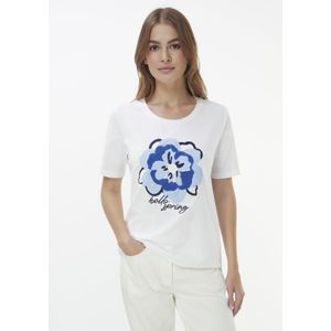 Shirt ronde hals Van MYBC wit