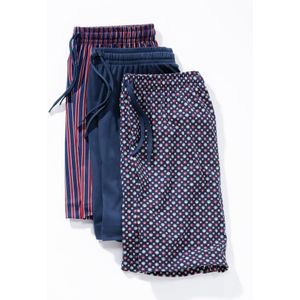 Korte pyjamabroek Van Mey Night blauw