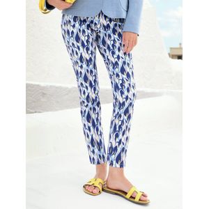 Enkellange 7/8-broek Van Peter Hahn blauw