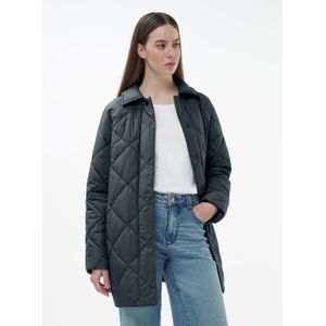 Gewatteerde jas Van Peter Hahn blauw