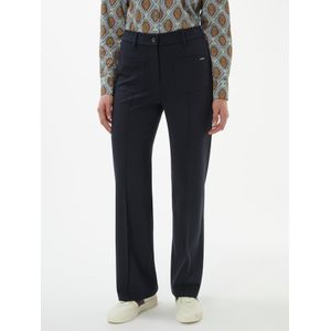 Wide Fit-7/8-broek Van Raffaello Rossi blauw