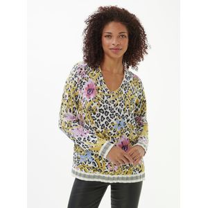 Trui V-hals Van Peter Hahn multicolour