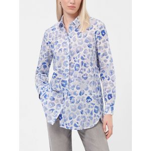 Lange blouse Van Peter Hahn wit