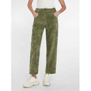 7/8-cordbroek pasvorm Barbara Van Peter Hahn groen