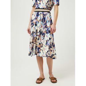 Peter Hahn - Jersey Rok - Blauw - Plooirok