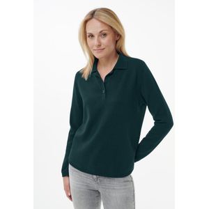 Trui V-hals Van Peter Hahn turquoise