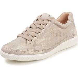 Sneakers nappaleren details Van Gabor Comfort beige