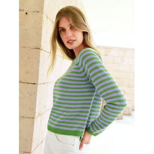 Trui ronde hals Van Peter Hahn multicolour