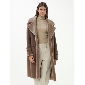 Lange jas Van Fuchs Schmitt beige