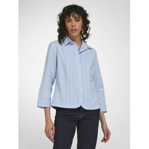 Blouse 3/4-mouwen Van Peter Hahn blauw