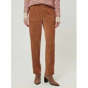 Straight Fit-cordbroek steekzakken Van DAY.LIKE bruin