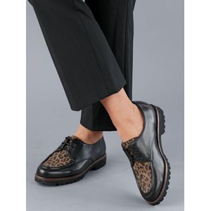 Veterschoenen Meredith Van Sioux zwart