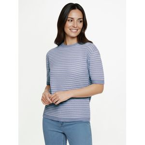 Trui ronde hals Van Peter Hahn blauw