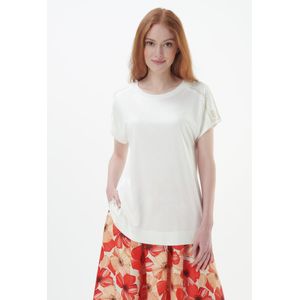 Shirt ronde hals Van Laura Biagiotti Roma wit