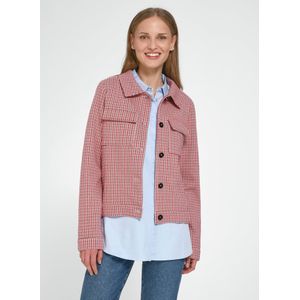 Jersey jasje ruitdessin Van Peter Hahn rood